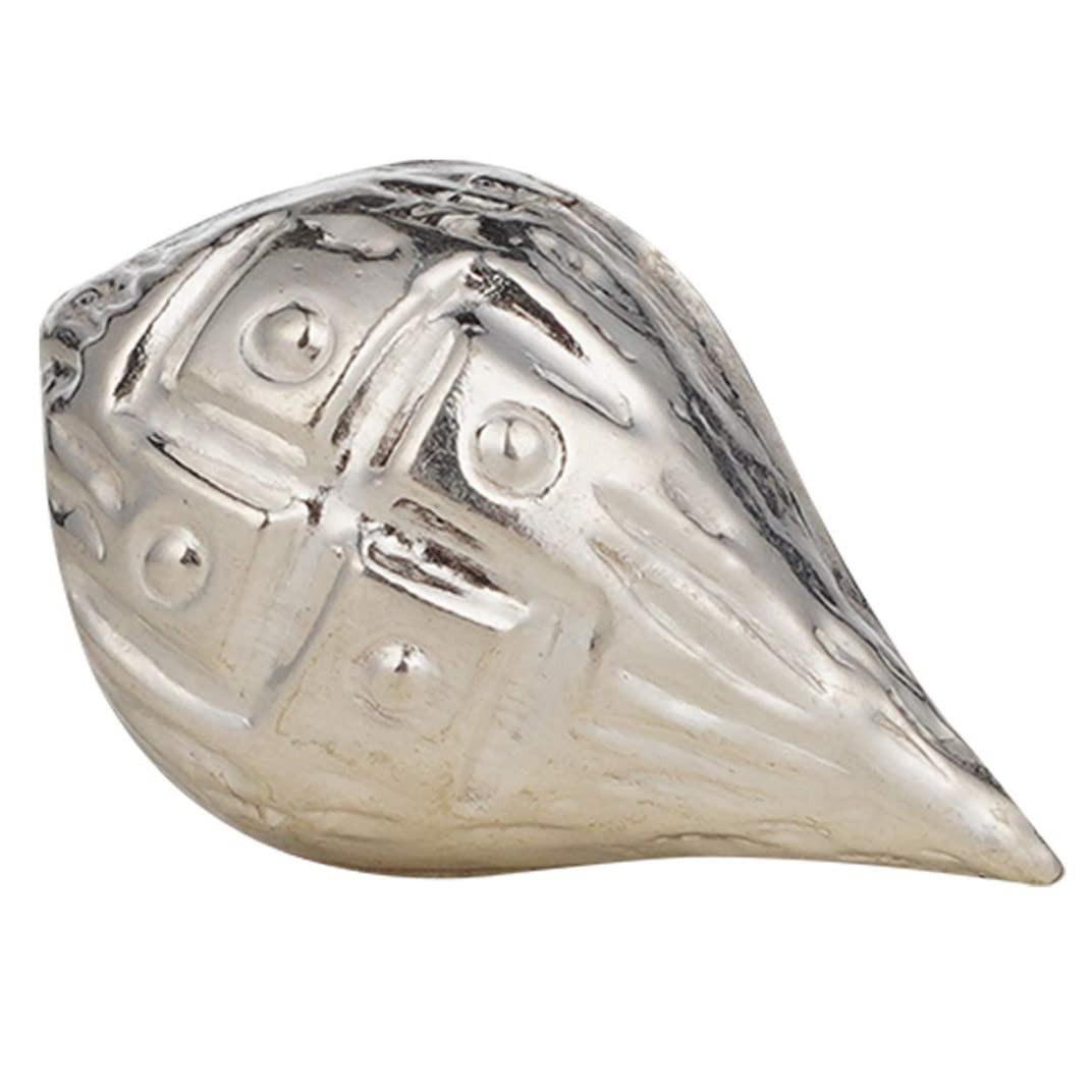 925 Pure Silver Single Piece Nariyal/Coconut for Pooja and Gift Purpose - 5 Gram