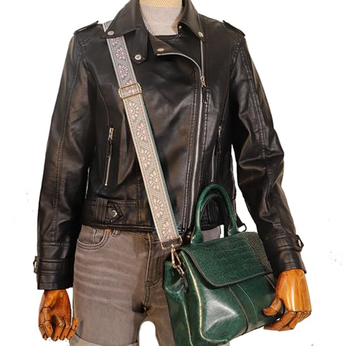 Image of Wide Shoulder Strap Adjustable Replacement Belt Crossbody Canvas Bag Handbag