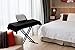Clairevoire Keyboard & Digital Piano Dust Cover for 88 keys | Double layered extra protection | Book-stand opening | 2019 Universal Minimalist Design | Size-L | 24.8 X 66.9 inches | Ebony Black