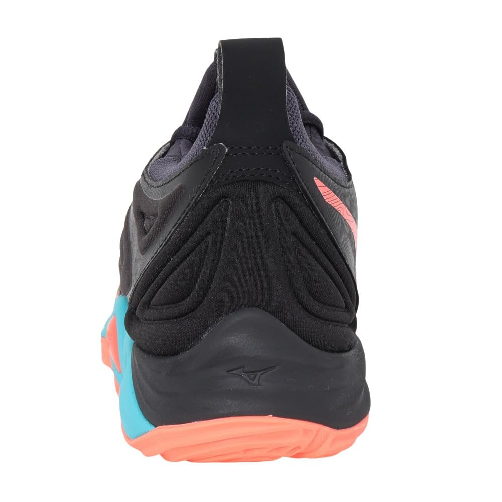 バレーボールシューズ ブラック ウェーブモーメンタム4 26.5