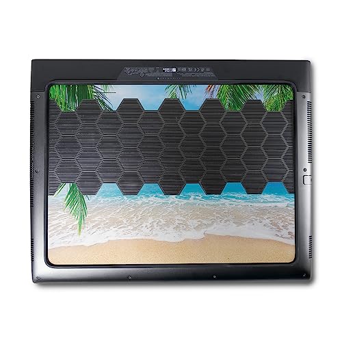 Image of MightySkins Skin Compatible with Alienware M18 R1 (2023) Full Wrap Kit - Pristine Beach | Protective, Durable, and Unique Vinyl Decal wrap Cover | Easy to Apply & Change Styles | Made in The USA