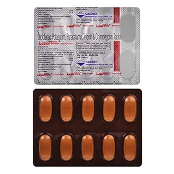 Lysoflam - Strip of 10 Tablets : Amazon.in: Health & Personal Care