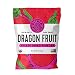 Pitaya Plus Freeze Dried Red Dragon Fruit Powder Organic. 4 Ounces of 100% Dragon Fruit for the Brightest Pink Rceipes. USDA and Oregon Tilth Organic, Non-GMO, Earth Kosher, Vegan Verified, B-Corp.