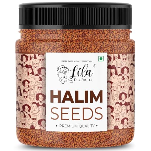 Image of LILA DRY FRUITS Halim Seeds 2 Kgs Garden Cress Aliv Seed for Everyday Use