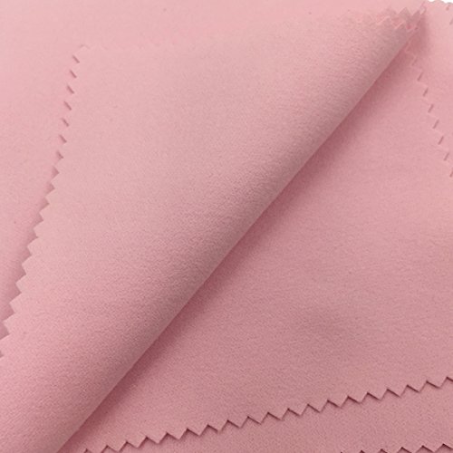 Lantee 100 Pcs Jewelry Cleaning Cloth Polishing Cloth For Sterling Silver Gold Platinum (Pink, 10Cmx10Cm) #TOP4