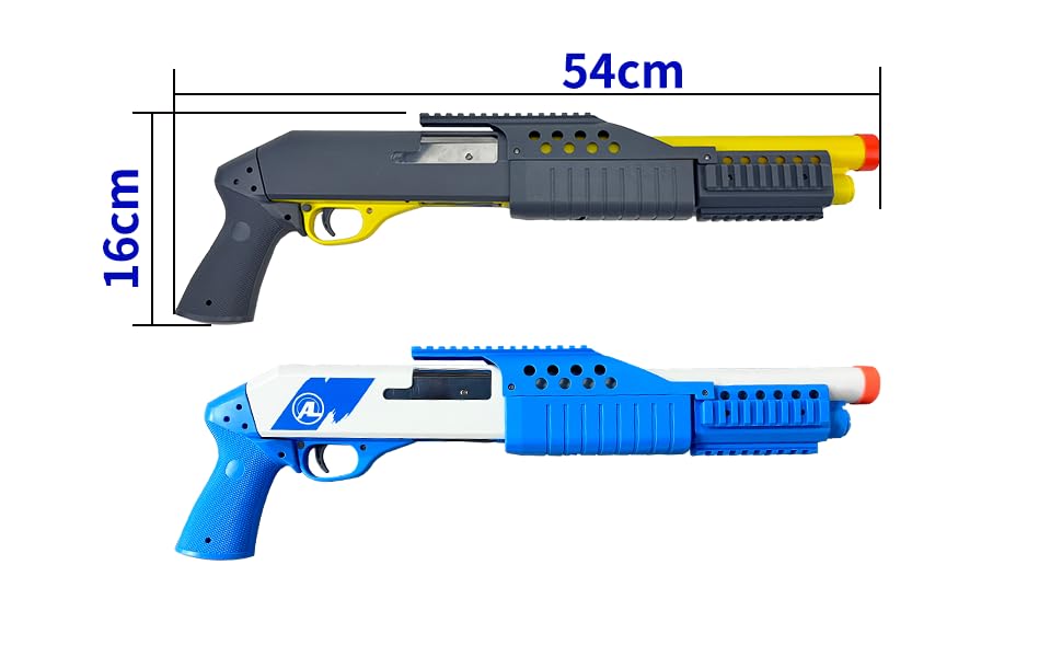 AGM MASTECH Lever Action Foam Blaster with Safety Switch, Shell Ejecting Shotgun Model for Adults & Teens 14+, Realistic Soft Dart Launcher for CS Game & Cosplay Prop