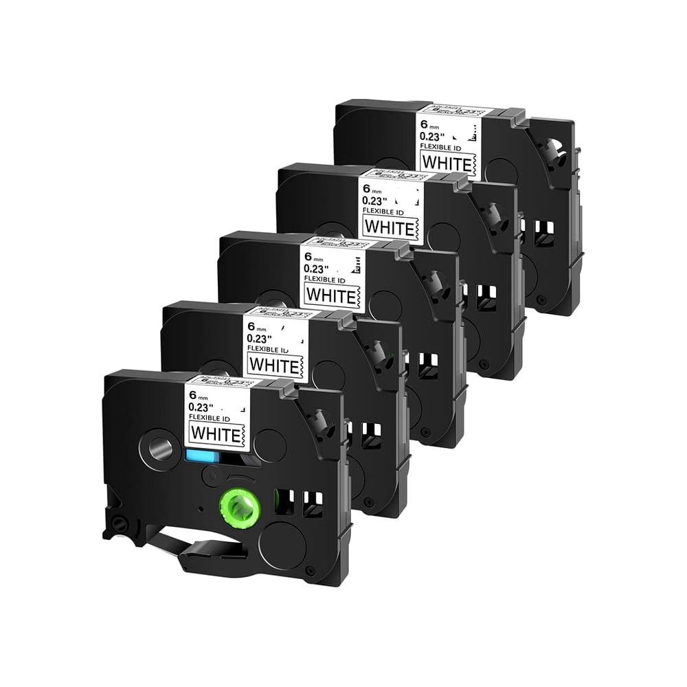 Confezione da 10 nastri per etichette flessibili ID laminati compatibili