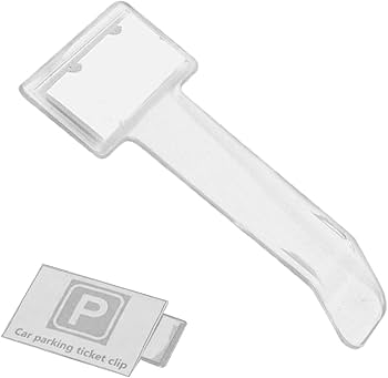 Amazon | 車のチケットホルダークリップ | フロントガラスチケット