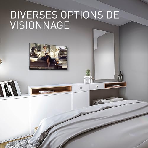 Panasonic TS-24N30AEZ, Série N30 24 Pouces TV LED HD, 2024, Lecteur Multimédia USB, Haut Contraste, Triple Tuner HD, HDMI, Montage Mural, Cadre Fin, Expérience Visuelle Exceptionnelle