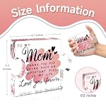 Gifts for Mom Mothers Day Gifts from Daughter Son Best Mom Ever Gift Mom Birthday Present Puzzle Shaped Acrylic Plaque Desk Decorations PresentMom pink