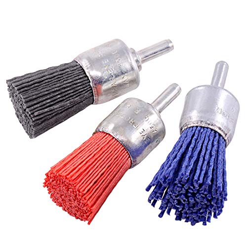 Brosse nylon abrasif Swpeet pour enlever la rouille tenace sans abîmer le métal