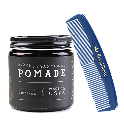 O Douds Original Pomade + RoyalShave Unbreakable Comb Set!
