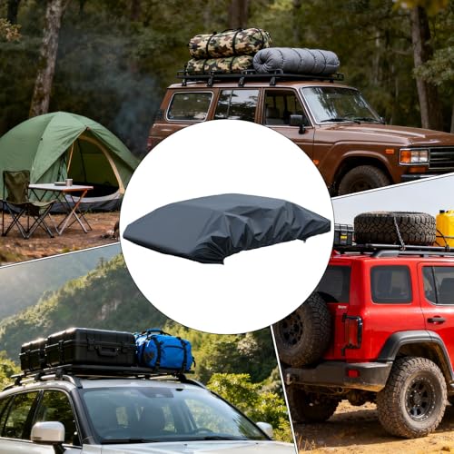 Cubierta impermeable para maletero de techo de coche, almacenamiento de equipaje para vehículos 4
