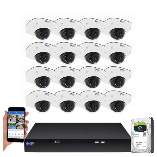 GW Security 16 Channel UltraHD NVR System
