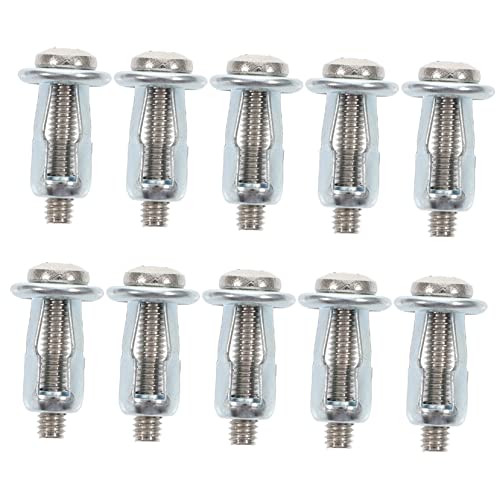 VINTORKY 10 Pezzi Di Di Espansione Per Ancoraggio Su Porte Cave Tasselli Per Pareti Cave in Metallo e Legno Cavo Facili Da Installare e Utilizzare Robusti e Durevoli