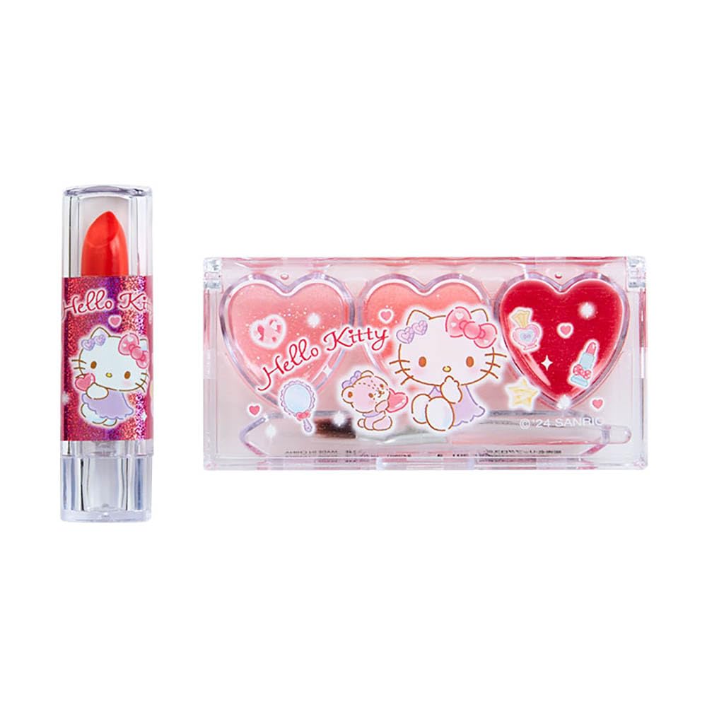 Amazon.co.jp: サンリオ(SANRIO) 色付きリップ&グロスセット ハロー