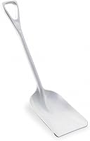 Remco 69815 One-Piece 11" Polypropylene Shovel, White - FDA Compliant, Hygienic for Food Processing & HACCP