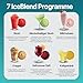Seeger SuperSlush, 2L 7-in-1 Slush Maschine für zu Hause, 7 Smarten Programma, Automatische Reinigung und InstantFreeze 15 min Technologie, Slushi, Eis-Cocktails, Frappé, Milchshakes, Schwarz