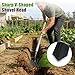 Trench Shovel for Digging,70 Inch Long Handle Adjustable Garden Tool for Transplanting,Camping,Heavy Duty Metal Shovel for Gardening, Landscaping, Trenching Drainage Construction.
