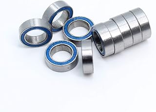 SUOFEILAIMU-PHONE CASE Durable Bearing MR85RS MR85-2RS Color Bearing ABEC-3 5X8X2.5 mm Miniature Ball Bearings Blue Rubber Sealed MR85 RS (10PCS)