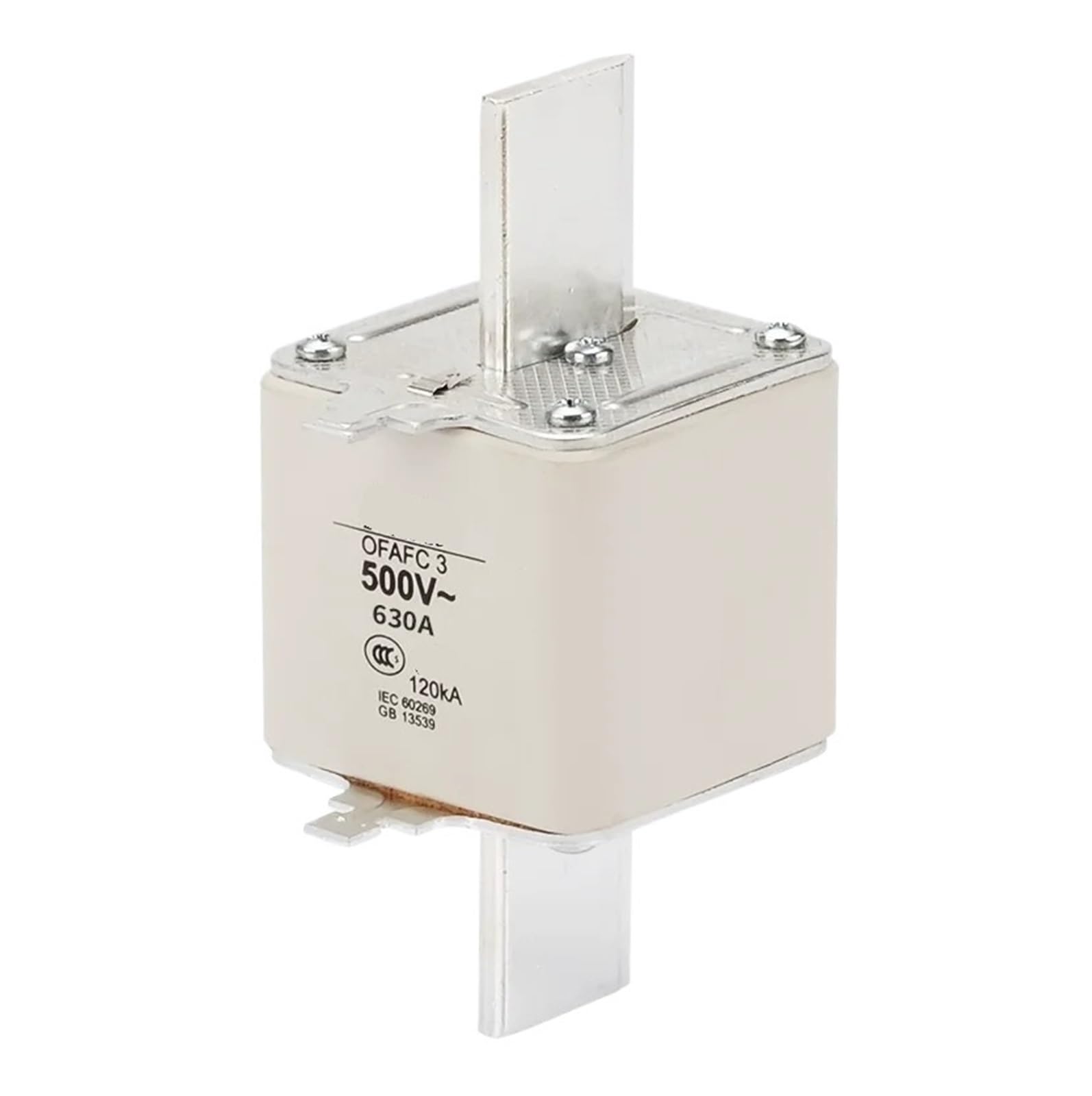Fusibles à noyau OFAFC3GG630 pour éviter les pannes de courant industrielles
