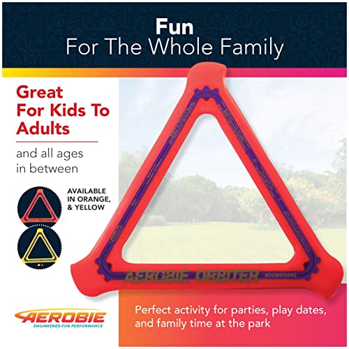 Aerobie Orbiter High Performance Boomerang, 11.5 Inches, Orange #TOP5