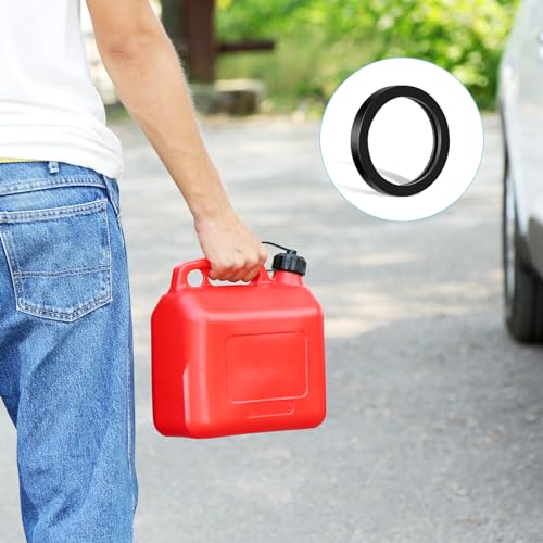 10 PCS Gas Can Spout Gaskets 1.2 Inch Inside Diameter, Replacement Gass Gaskets Sealing Rings Gasket Fuel Can Spout Seal Rubber Gasket Rubber Replacement GassGasket for Most Gas Cans Spout - Thumbnail 5