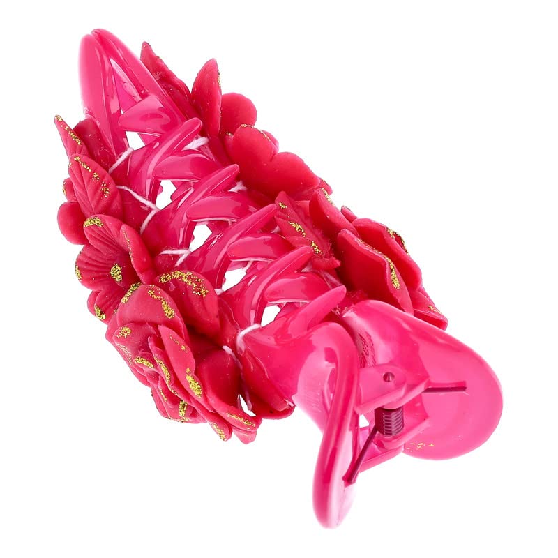 YOU & YOURS Banana Hair Clip Handmade Flowers - Image 2 thumbnail