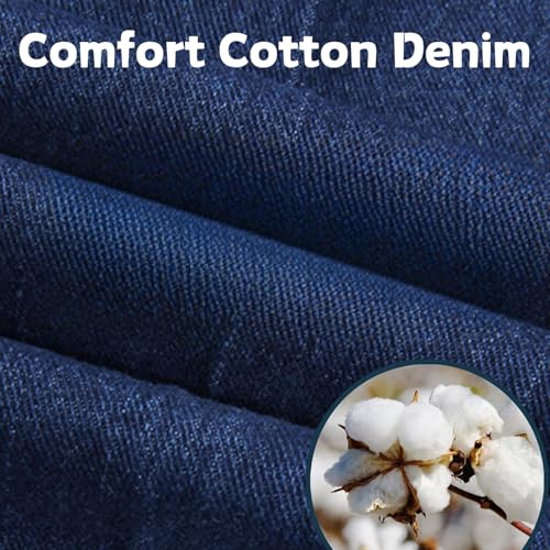 Jett Jeans for Older Men, JettJeans3 - Men's Classic Straight Fit Stretch Jeans, Jet Mens High Waist Jeans4