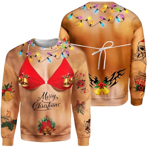 Woman Yelling at Table Dinner Funny Sweatshirt Fake Ugly Christmas Cat Meme T-Shirt Gift for Men Women2