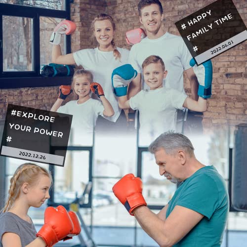 Saeepabul Kids Boxing Gloves For Boys And Girls, Boxing Gloves For Kids 3-15, Youth Boxing Training Gloves, Kids Sparring Punching Gloves For Punching Bag, Kickboxing, Muay Thai, Mma, Orange, 4Oz #TOP6