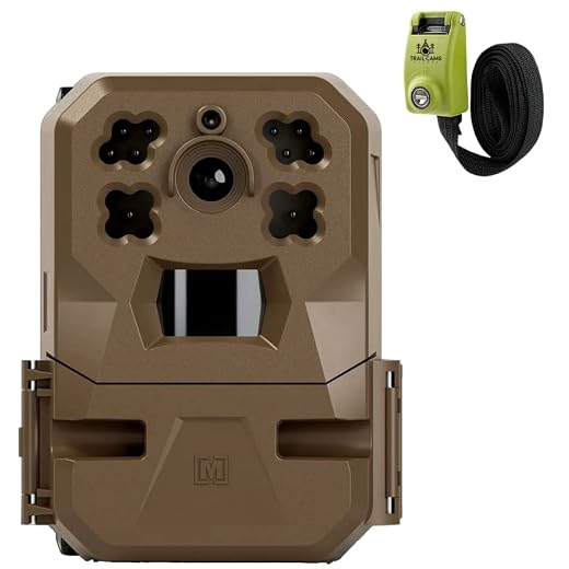 Moultrie Mobile Edge Cellular Trail Camera | Nationwide with Six Foot Steel Reinforced Strap