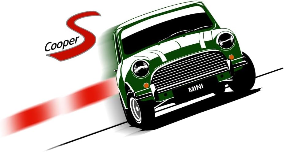 Original Green Mini in Motion Mens T-Shirt