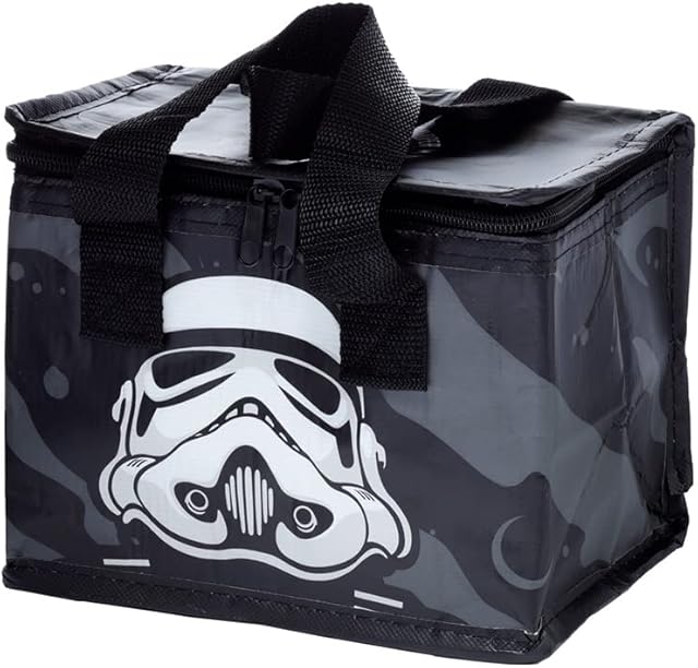 Puckator COOLB101 Recycled Plastic Bottle RPET Reusable Cool Bag Lunch Bag - The Original Stormtrooper Black