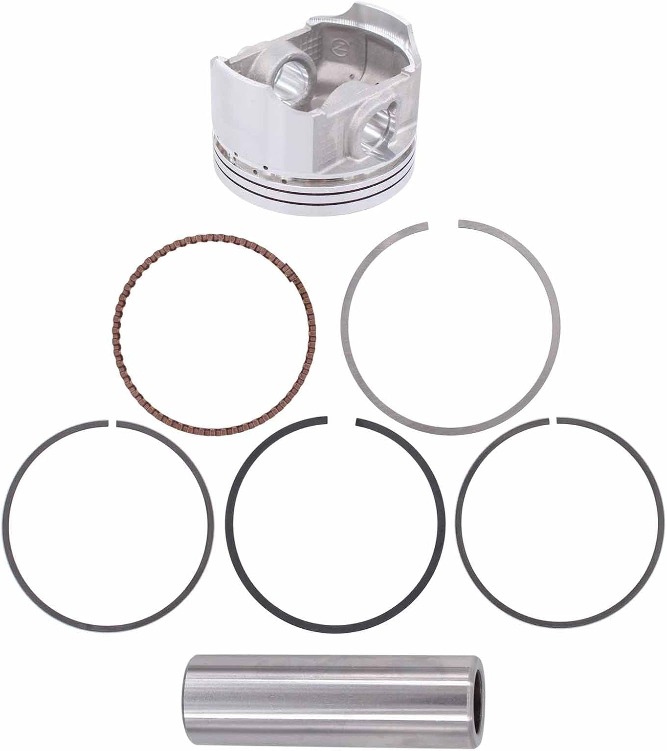 ApplianPar Cylinder and Piston 65.5mm Rings Gaskets Set for Honda SL230 ATC200X XL200 XR200 ATC200 250cc