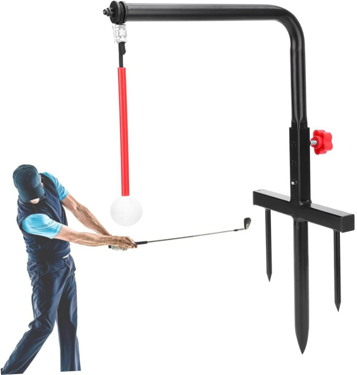 1Pc Iron Swing Trainer Tool for Golf Practice for Beginners Professionals Enhances Swing Performance Easy to Use Stylish Design for Training