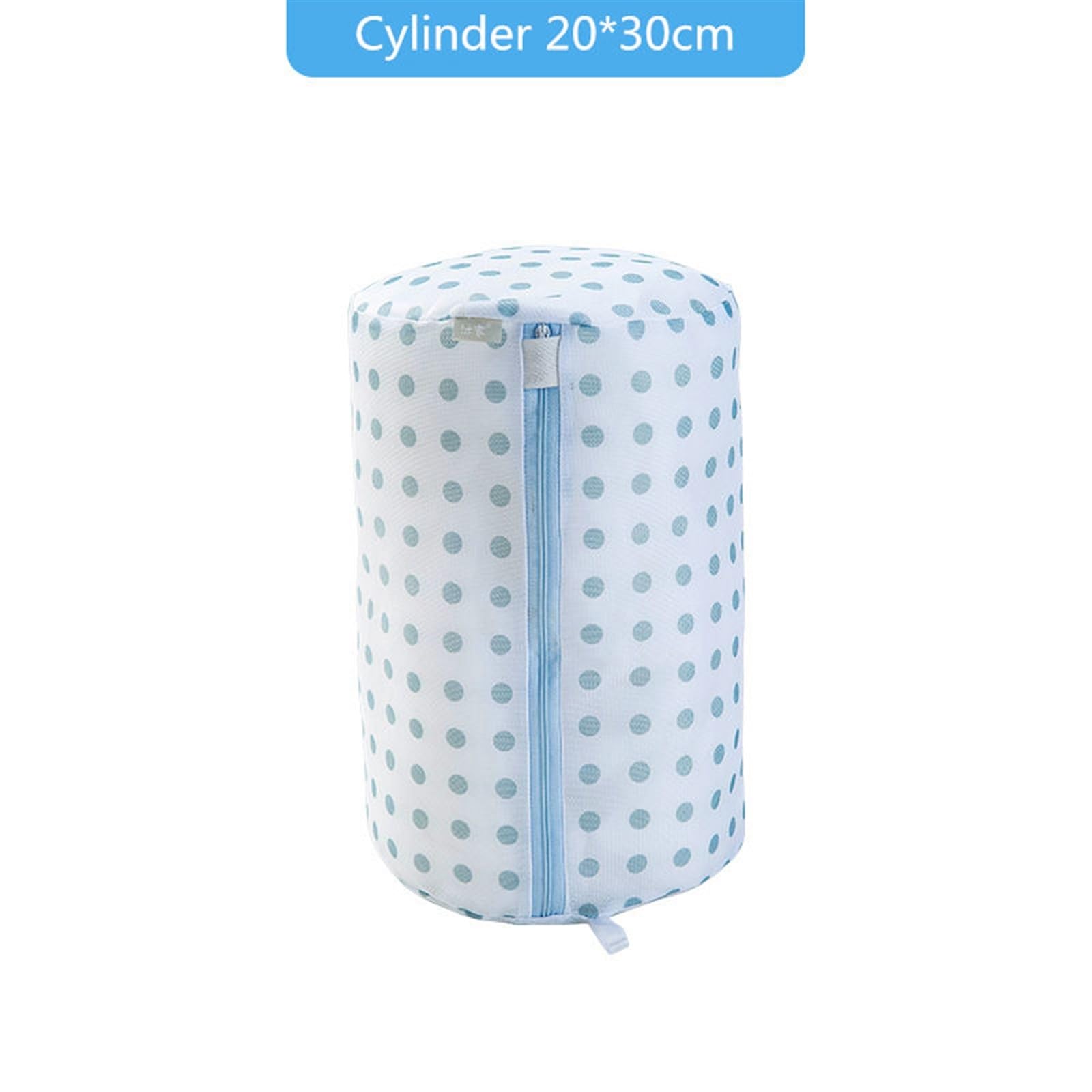 bolsa de lavandería, bolsa de lavandería, 2 bolsas de lavandería for lavar calcetines, sujetadores, ropa interior, bolsa organizadora de ropa plegable, kits de lavado de malla de poliéster(Cylinder 20
