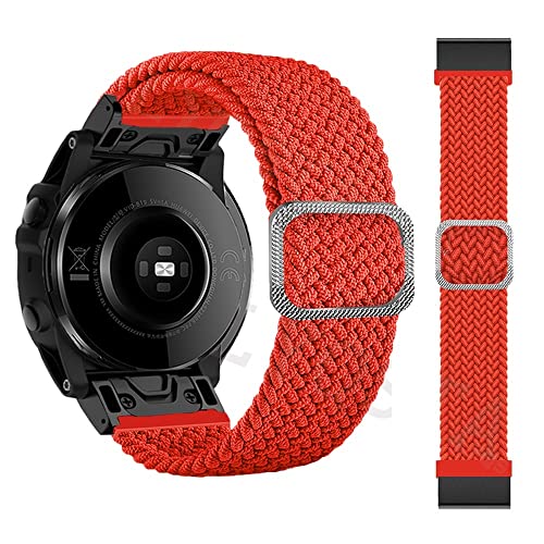 Bracelet de montre 22mm en nylon loop pour Garmin Fenix 7 et 6 Pro