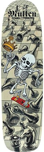 Bones Brigade B.Brigade Mullen Chess 10th Skateboard Deck -7.4x27.62 Nat DECK- ASSEMBLED AS COMPLETE SKATEBOARD