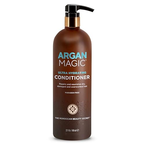 Acondicionador Argan Magic Ultra Hidratante Repara y protege el cabello seco y dañado Mejora la salud del cabello Seguro para cabello tratado con