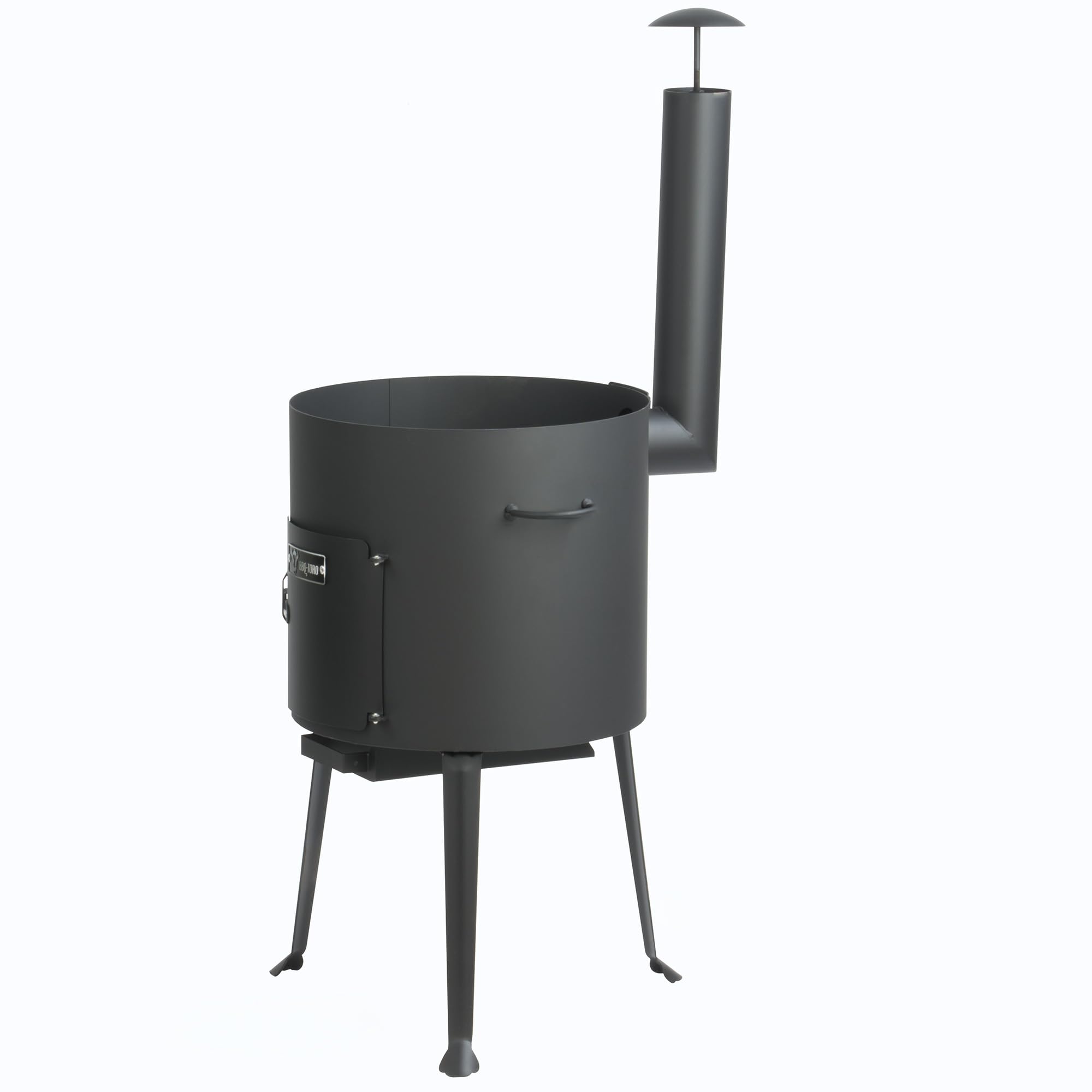 BBQ-Toro Fonte Kazan avec four Kazan Ø 34 cm | Marmite en fonte de 12,1 l avec couvercle, marmite en fonte | Chaudron à goulasch, chaudière à feu, four d'extérieur | Four à feu, four à ragoût, foyer