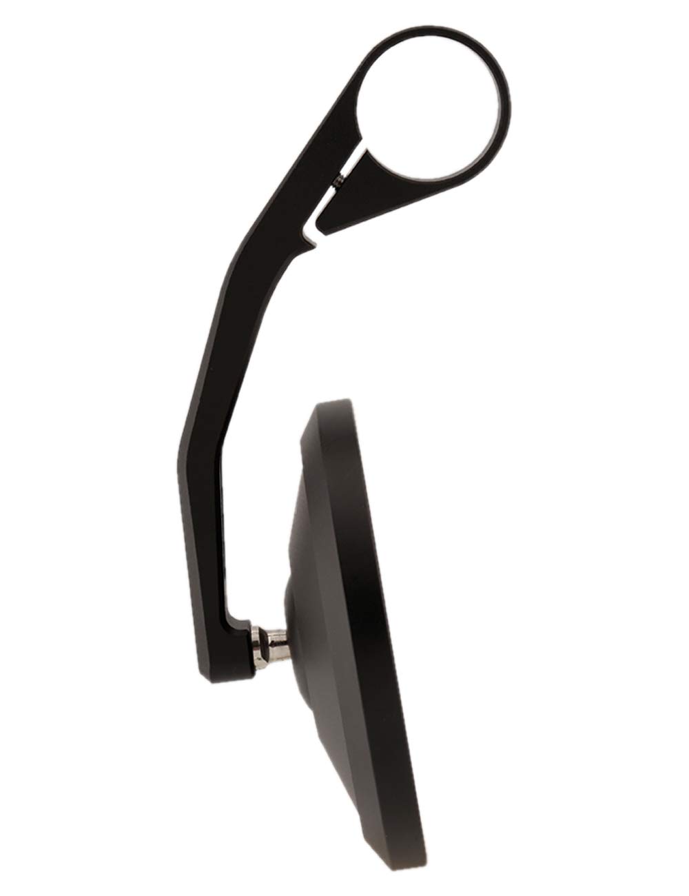 LSL - Specchietto retrovisore per manubrio moto, omologato, colore: nero