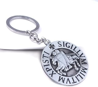 Templar Knights Crusades Traditional Seal Crusader Masonic Key Chains Key ring