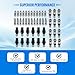 24 Pcs Intake & Exhaust Lifters Rocker Arm Kit Compatible with Jeep, Dodge, Chrysler and Ram 2016-2023 3.6L Series Models, Replaces 5047979AA, 05047896AD, 68245463AA, 05184296AH, 05184332AA