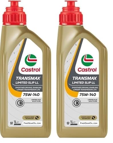 Image of Castrol Transmax Limited Slip LL 75W-140 1L (Pack of 2)