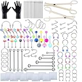 Kit de piercing: un kit de piercing corporel professionnel comprend presque tout ce dont vous avez besoin pour piercing du nez, des oreilles, du nombril, des sourcils, de la langue, des lèvres. Que vous soyez un perforateur professionnel ou un débutant, cet ensemble de produits peut vous offrir un large éventail de choix et de possibilités.