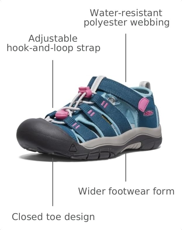 Image of KEEN Unisex-Child Newport H2 Closed Toe Water Sandals