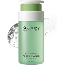 Moisturizing Aloe Vera Gel,Soothing Hydrating Face Body Gel with Pure Aloe Extract, Korean Skincare Green Tea Calms Redness, Repairs After Sun,Refreshes Sensitive Skin 8.8oz