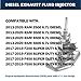 Diesel Exhaust Fluid Injector, DEF Injector Compatible With Ram 2500 3500 4500 5500 6.7L 2013-2022, Ford F250 F350 F450 F550 Super Duty 6.7L Diesel 2017-2019 Replace# 4627241AA 04627241AF