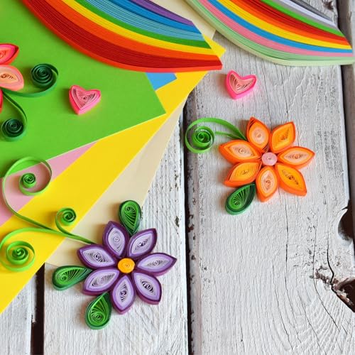 PATIKIL Quilling Papier Grasgrün 120 Stück 3mm x 54cm Quilling-Papierstreifen Origami Papier für Quilling Kunst DIY Papierhandwerk Handwerk